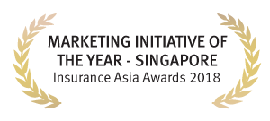Etiqa awarded “Marketing Initiative of the Year – Singapore” at Insurance Asia Awards 2018