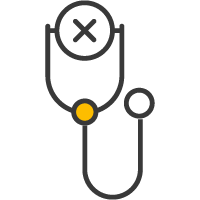 No health check up icon